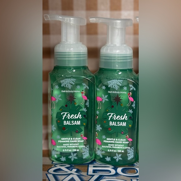Bath & Body Works Other - NEW B&BW(2) Fresh Balsam Foaming hand soaps 8.75 fl oz